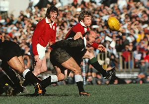 Sid Going of the Maoris and Dougie Morgan of the Lions - 1977 British Lions Tour to New Zealand Sid Going of the Maoris and Dougie Morgan of the Lions - 1977 British Lions Tour to New Zealand