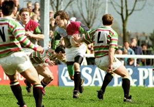 Simon Halliday of Harlequins - 1992 Pilkington Cup semi-final Simon Halliday of Harlequins - 1992 Pilkington Cup semi-final