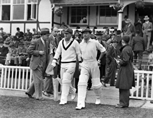 Stan McCabe and Don Bradman - 1930 Australia Tour of England Stan McCabe and Don Bradman - 1930 Australia Tour of England