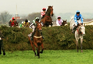 Tony Dobbin on Lord Gyllene on the way to winning the 1997 Grand National Tony Dobbin on Lord Gyllene on the way to winning the 1997 Grand National