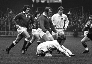 Wales and England clash - 1973 Five Nations Wales and England clash - 1973 Five Nations