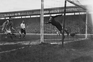 West Broms Fred Morris scores against Corinthian in the 1923/4 FA Cup West Broms Fred Morris scores against Corinthian in the 1923/4 FA Cup