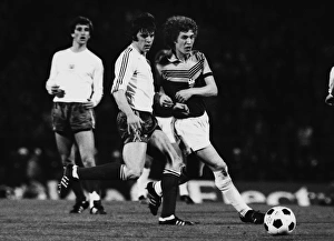 West Hams Pat Holland and Anderlechts Jan Thissen - 1976 Cup Winners Cup Final West Hams Pat Holland and Anderlechts Jan Thissen - 1976 Cup Winners Cup Final