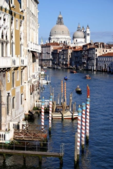 Church of Santa Maria della Salute and Grand Canal, Venice Church of Santa Maria della Salute and Grand Canal, Venice
