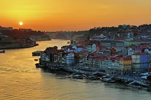 The City of Porto and the River Douro at sunset, Porto, Portugal The City of Porto and the River Douro at sunset, Porto, Portugal