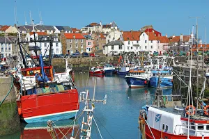 Fishing Boats in Pittenweem Harbour, Fife, Scotland Fishing Boats in Pittenweem Harbour, Fife, Scotland