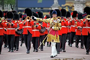Guardsmen marching at the Queen Elizabeth II Diamond Jubilee Celebrations, London Guardsmen marching at the Queen Elizabeth II Diamond Jubilee Celebrations, London