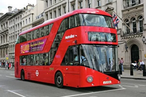 Transport Collection: New Routemaster Red London double-decker bus