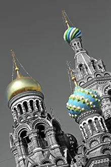 St petersburg russia/onion domes church saviour spilled blood st St petersburg russia/onion domes church saviour spilled blood st