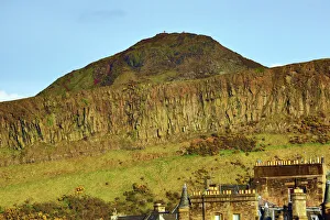 Peak of Arthur's Seat and the Salisbury Crags in Edinburgh, Scotland, United Kingdom Peak of Arthur's Seat and the Salisbury Crags in Edinburgh, Scotland, United Kingdom