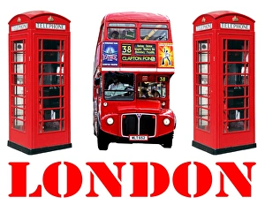 Souvenir Red London Double-Decker Routemaster Bus Souvenir Red London Double-Decker Routemaster Bus