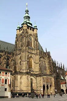 St. Vitus Cathedral in Prague Castle in Prague St. Vitus Cathedral in Prague Castle in Prague