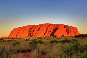 Sunset at Uluru, Ayers Rock, Australia