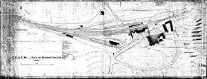 Images Dated 27th October 2015: Ck and P Railway - Plan of Keswick Station - General Layout Plan