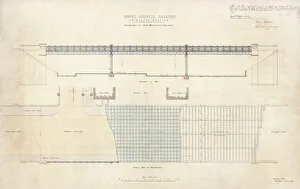 Edinburgh Waverley Station. North British Railway. Edinburgh Station Drawings of Edinburgh Waverley Station. North British Railway. Edinburgh Station Drawings of