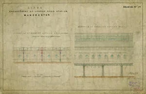 Enlargement of London Road Station Manchester. London & North Western Railway Enlargement of London Road Station Manchester. London & North Western Railway