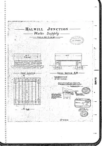 Halwill Junction Water Supply Print 21842