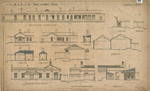 L. B. & S. C. R. - West Croydon Station - Drawing No 6038 L. B. & S. C. R. - West Croydon Station - Drawing No 6038