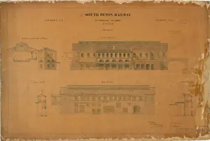 South Devon Railway St Thomas Station Exeter Print