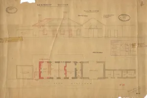 Cornwall Railway History Prints: Cornwall Railway - Menheniot Station Alterations [1891]