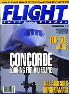 Flights Iconic Front Covers Collection: 22-28 August 2000 Front Cover
