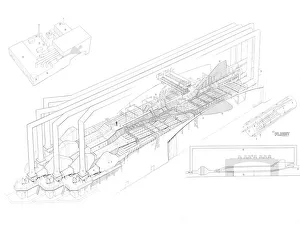 Aerospatiale Concorde Static Test Rig Cutaway Drawing Aerospatiale Concorde Static Test Rig Cutaway Drawing