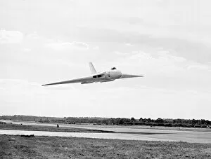 World War II - 1939-45 Collection: Avro Vulcan Prototype at SBAC airshow 1953