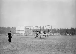Vintage Airplane Prints: Cody Biplane