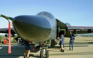 Prints of RaF F.111 being pre-flight checked at Avalon Flight Prints: F-111 RAF F.111 Pre-flight Check Print at Avalon (Flight)