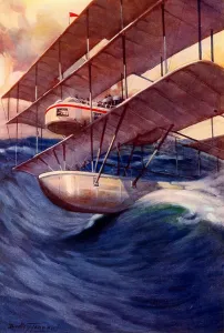 Biplane Aircraft Prints: Flight, 010138c