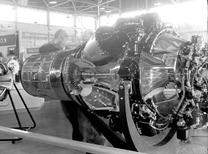 Retro Aviation Photography Prints: Rolls Royce Nene Engine