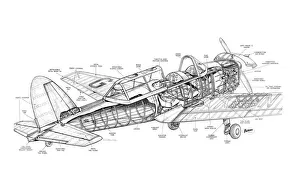 Cutaways/military aviation 1946 present cutaways/havilland chipmunk cutaway drawing Cutaways/military aviation 1946 present cutaways/havilland chipmunk cutaway drawing