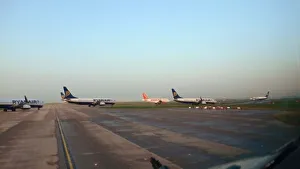 Ryanair B 737-800s and Lone Easyjet Airbus 319 Stansted Sept 06 Ryanair B 737-800s and Lone Easyjet Airbus 319 Stansted Sept 06