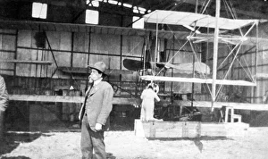 Samuel Cody with aircraft at Lanark Air Meeting 1911 Samuel Cody with aircraft at Lanark Air Meeting 1911