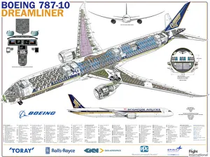 Singapore Airlines 787-10 Cutaway