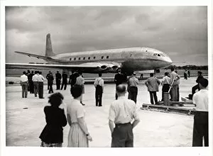 Images Dated 22nd August 2012: Static display of the De Havilland Comet