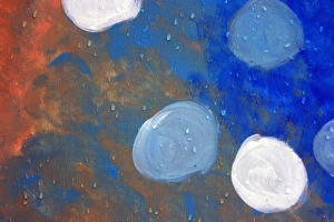 Modern Abstract Art Prints: Abstract - circle