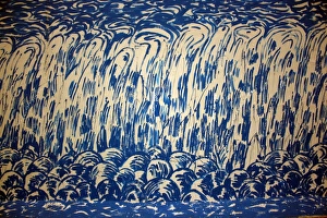 Artistic Backgrounds Prints: Abstract - heads