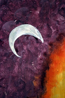 Lunar Landscape Photography Prints: Abstract - moon