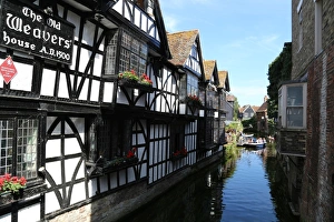 Prints of Canterbury, Kent, UK Canterbury Prints: Canterbury Print - Kent Cityscape