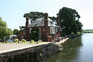 Double Locks Inn Print, Exeter Devon UK