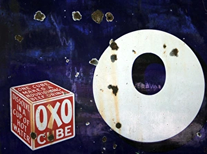 Vintage Oxo Cube Print Poster