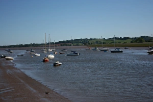 South West England Landscapes Prints: River Exe, Topsham, Devon, UK