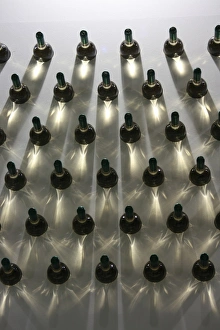 2008 Prints: Abstract Wine Bottles Print