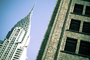 The 1930s Art Deco architecture of the Chrysler building, New York, USA The 1930s Art Deco architecture of the Chrysler building, New York, USA