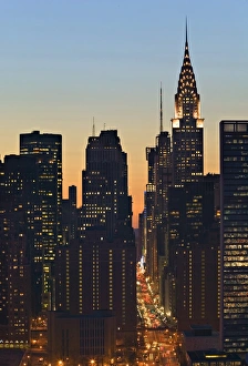 42nd Street & Chrysler Bldg, New York, USA 42nd Street & Chrysler Bldg, New York, USA