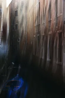 Abstract shot of Venice canals, Venice, Veneto, Italy Abstract shot of Venice canals, Venice, Veneto, Italy