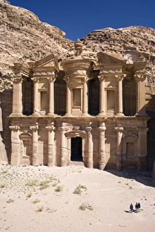 Ad-Dayr (The Monastery) tomb, Petra, Jordan Ad-Dayr (The Monastery) tomb, Petra, Jordan
