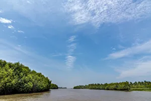Africa, Benin, Grand Popo. The Lagoon of Grand popo Africa, Benin, Grand Popo. The Lagoon of Grand popo