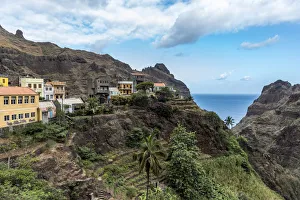 africa, Cape Verde, Santo Antao. The village of Fontainhas africa, Cape Verde, Santo Antao. The village of Fontainhas